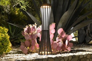 Les Jardin Corsetta Solar LED Floor Lamp