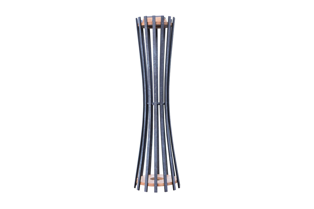 Les Jardin Corsetta Solar LED Floor Lamp