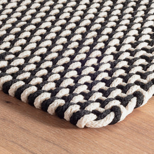 Annie Selke Two-Tone Rope Handwoven Indoor/Outdoor Rug