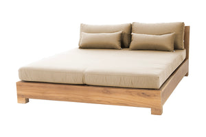 Huntington Teak Outdoor Daybed. Sunbrella Cushion.