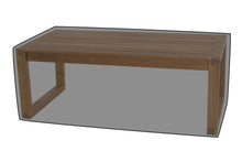 Venice 24"x48" Teak Outdoor Coffee Table WeatherMAX Outdoor Weather Cover