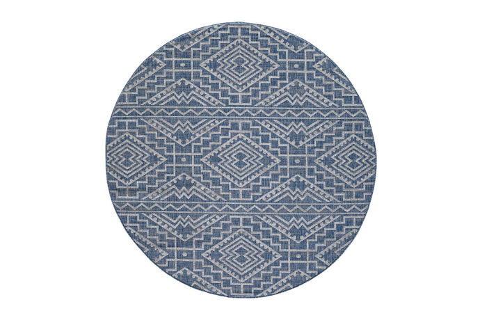 KAS Provo Quinn Round Indoor/Outdoor Rug