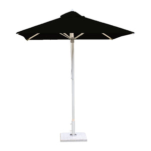 Bambrella 6.5' Square Santa Ana Aluminum Pulley Lift No Tilt Umbrella