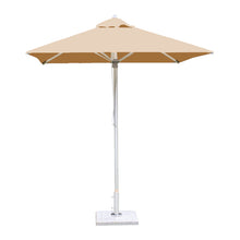 Bambrella 6.5' Square Santa Ana Aluminum Pulley Lift No Tilt Umbrella