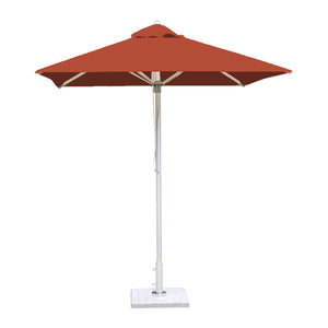 Bambrella 6.5' Square Santa Ana Aluminum Pulley Lift No Tilt Umbrella