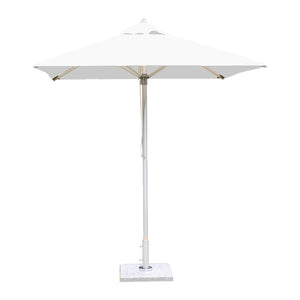 Bambrella 6.5' Square Santa Ana Aluminum Pulley Lift No Tilt Umbrella