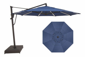 Treasure Garden Starlux AKZ Plus 13' Octagonal Aluminum Cantilever Patio Umbrella