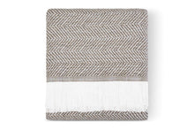 Sunbrella Herringbone Indoor/Outdoor Throw