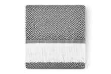 Sunbrella Herringbone Indoor/Outdoor Throw