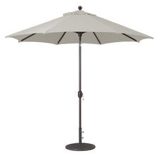 Galtech 737 9' Aluminum Outdoor Market Umbrella with Deluxe Auto Tilt